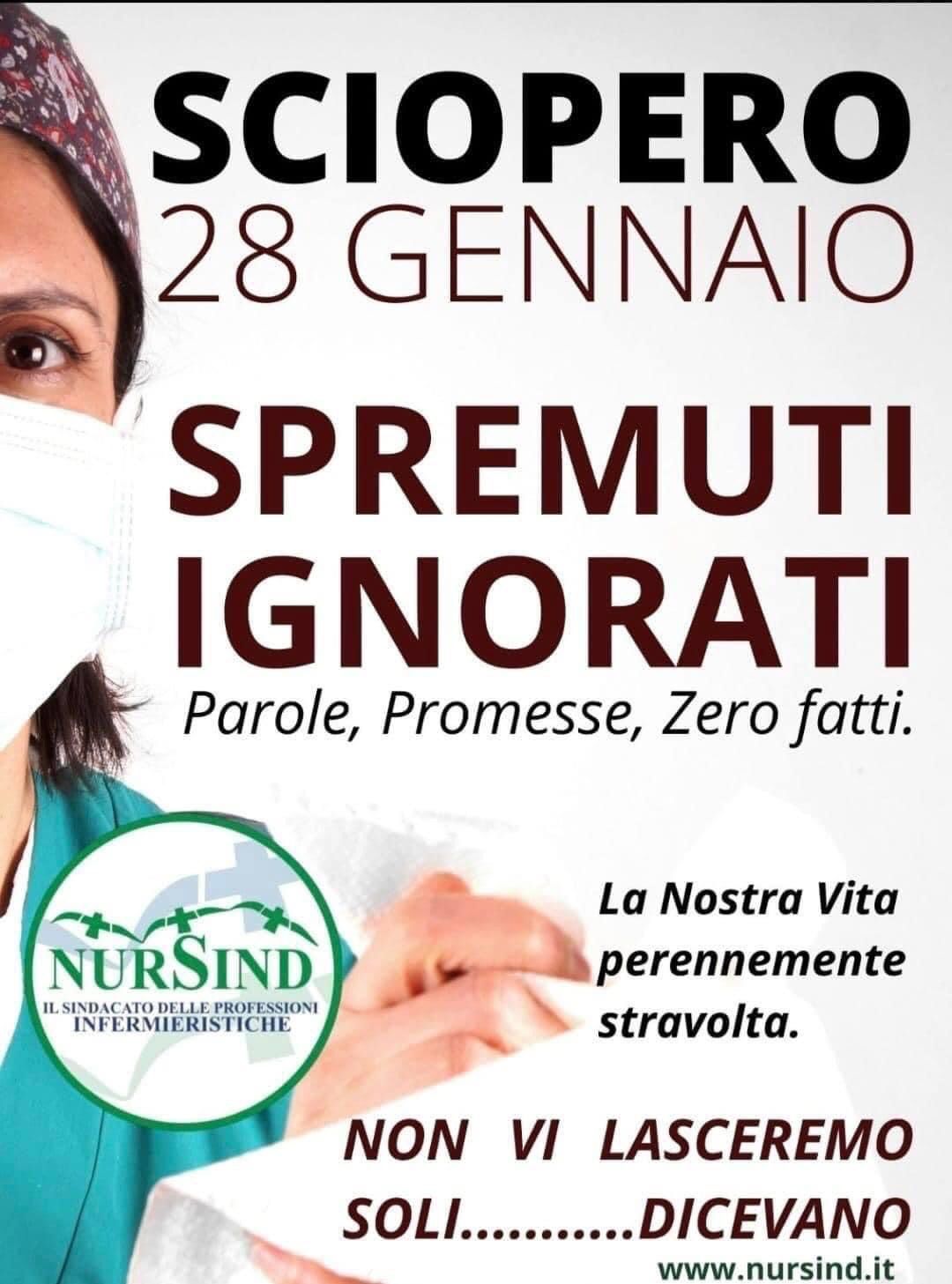 SCIOPERO 28 GENNAIO 2022